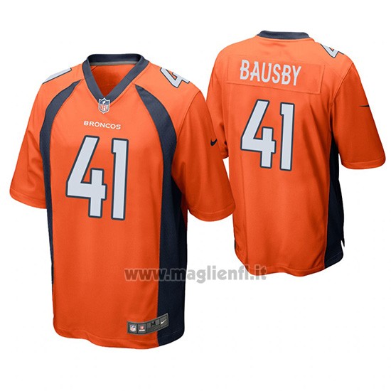 Maglia NFL Game Denver Broncos De'vante Bausby Arancione